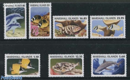 Marshall Islands 2013 Definitives, Fish 7v, Mint NH, Nature - Fish - Sea Mammals - Peces