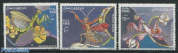 Somalia 2002 Insects 3v, Mint NH, Nature - Insects - Somalia (1960-...)