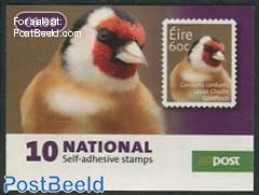 Ireland 2013 Definitive, Bird Booklet S-a, Mint NH - Unused Stamps