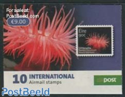 Ireland 2013 Definitive, Anemone Booklet S-a, Mint NH, Nature - Stamp Booklets - Nuevos