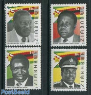 Zimbabwe 2012 Heroes 4v, Mint NH - Zimbabwe (1980-...)