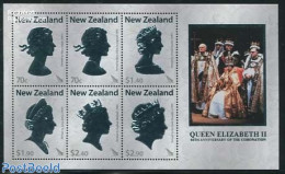 New Zealand 2013 Diamond Coronation 6v M/s, Mint NH, History - Kings & Queens (Royalty) - Ongebruikt