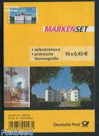 Germany, Federal Republic 2013 Glucksburg Castle Foil Booklet, Mint NH, Stamp Booklets - Castles & Fortifications - Nuevos