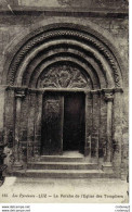 65 LUZ Le Porche De L'Eglise Des Templiers Les Pyrénées N°161 VOIR DOS - Luz Saint Sauveur