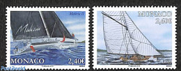 Monaco 2018 Sailing 2v, Mint NH, Transport - Ships And Boats - Nuovi