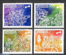 Liechtenstein 2018 Christmas 4v S-a, Mint NH, Religion - Christmas - Neufs