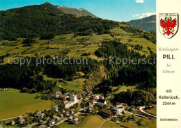 73588384 Pill Tirol Fliegeraufnahme Mit Pillberg Und Kellerjoch Pill Tirol - Sonstige & Ohne Zuordnung