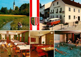 73588230 Waldzell Oberoesterreich Gasthof Pension Mairinger Hallenbad Bachlauf K - Altri & Non Classificati