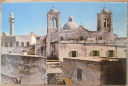 ISRAEL VILLAGE KFAR KANA GALILEE FRANCISCIANS WATER JAG CHURCH POSTCARD CARTOLINA CARD ANSICHTSKARTE CARTE POSTALE CP PC - Israel