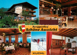 73588210 Kuchl Berggasthof Schoene Aussicht Restaurant Langlaufloipe Kuchl - Autres & Non Classés