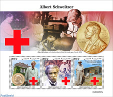Djibouti 2022 Albert Schweitzer, Mint NH, Health - History - Science - Nobel Prize Winners - Nobel Prize Laureates