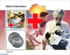 Djibouti 2022 Albert Schweitzer, Mint NH, Health - History - Science - Nobel Prize Winners - Nobel Prize Laureates