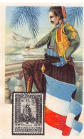 Cacao Et Chocolat - La Poste Internationale - Flag And Stamp Chromo Kwatta - Yugoslavia - Sonstige & Ohne Zuordnung