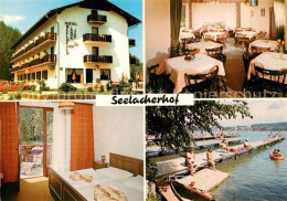 73588162 St Kanzian Klopeiner See Hotel Seelacherhof Restaurant Fremdenzimmer Ba - Otros & Sin Clasificación