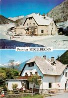 73588119 Mallnitz Kaernten Gaestehaus Pension Siegelbrunn Im Winter Und Im Somme - Otros & Sin Clasificación