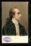 AK Portrait Johann W. Goethe  - Ecrivains