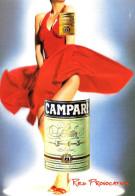[MD9585] CPM - CAMPARI RED PROVOCATION CAMPARI ORANGE - PROMOCARD 1695 - PERFETTA - Non Viaggiata - Advertising