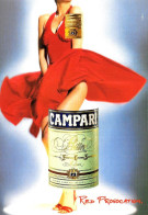 [MD9585] CPM - CAMPARI RED PROVOCATION CAMPARI ORANGE - PROMOCARD 1695 - PERFETTA - Non Viaggiata - Publicité