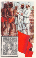 Cacao Et Chocolat - La Poste Internationale - Flag And Stamp Chromo Kwatta - Zanzibar - Sonstige & Ohne Zuordnung