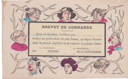 ILLUSTRATEUR XAVIER SAGER - BREVET DE CORNADE - LONGUE CORNE JE LE SUIS - COCU - Sager, Xavier