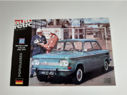 Fiche Technique Automobile NSU Prinz 4 - Voitures