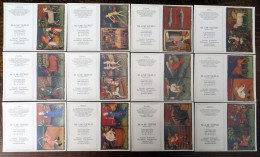 12 Calendriers De Poche 1997 Les 12 Signes Du Zodiaque Horoscope Astrologie Création Dobola-Angoulême - Petit Format : 1991-00