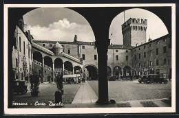 Cartolina Ferrara, Corte Ducale  - Ferrara