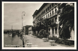 Cartolina Gardone-Riviera /Lago Di Garda, Terrazzo Del Grand Hotel  - Otros & Sin Clasificación