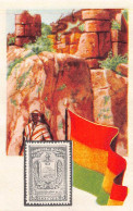 Cacao Et Chocolat - La Poste Internationale - Flag And Stamp Chromo Kwatta - Bolivia - Sonstige & Ohne Zuordnung