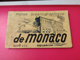 CPA Carnet De 20 Cartes Des Espèces Aquatiques - Museo Oceanografico