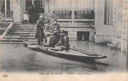 75 PARIS CRUE PALAIS D ORSAY - La Crecida Del Sena De 1910