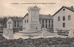 2 SOISSONS LE MONUMENT AUX MORTS DU 67E REGIMENT D INFANTERIE - Soissons