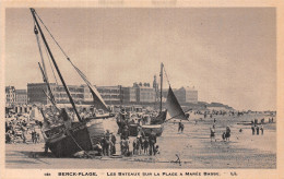 62 BERCK PLAGE LES BATEAUX - Berck