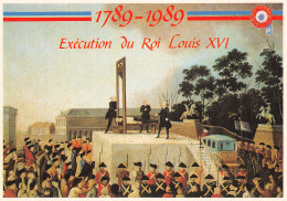 75 PARIS EXECUTION DU ROI LOUIS XVI - Cartas Panorámicas