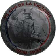 France, Jeton, 75 Ans De La Victoire - Scènes De Soldats, Nickel, TTB - Autres & Non Classés
