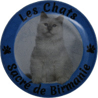 France, Jeton, Les Chats - Sacré De Birmanie, Nickel, TTB - Andere & Zonder Classificatie