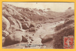 CPA  PERROS-GUIREC - La Vallee Des Troeros A Ploumanac'h - Circulée 1914 - Perros-Guirec