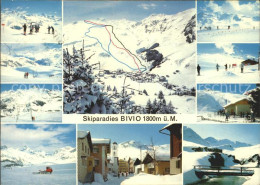 11890855 Bivio Panorama Teilansichten Dorfpartie Bivio - Other & Unclassified
