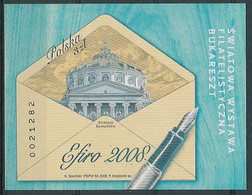 Poland Stamps MNH Block.177 A: Efiro 2008 - Blocchi E Foglietti