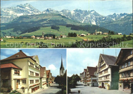 11889875 Hemberg SG Mit Saentis Panorama Dorfpartie Hemberg - Otros & Sin Clasificación