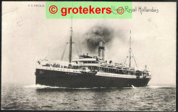 Netherlands Passengersship Ss FRISIA (build 1909) 1919 - Dampfer