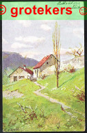 Landscape By The German Painter Fritz Splitgerber (1876-1914) Sent 1902 Local Rotterdam - Peintures & Tableaux