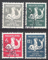 NEDERLAND NVPH 225 / 228 Cancelled - Oblitérés