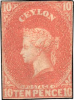 Ceylon, 1857, 9 X, Ungebraucht - Asia (Other)