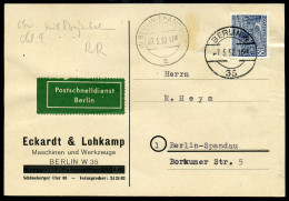 Berlin, 1952, 55, Brief - Altri & Non Classificati