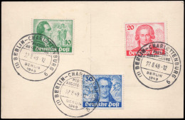 Berlin, 1949, 61, 62, 63 I, Brief - Other & Unclassified