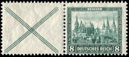 Deutsches Reich, 1930, W 37, Ungebraucht - Zusammendrucke