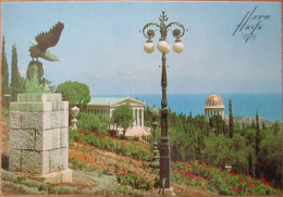 ISRAEL HAIFA PERSIAN BAHAI TEMPLE GARDENS HARBOUR CARMEL MOUNT CARTE POSTALE POSTCARD ANSICHTSKARTE CARTOLINA POSTKARTE - Israel