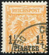 Deutsche Auslandspost Türkei, 1889, 9 A, Gestempelt - Maroc (bureaux)