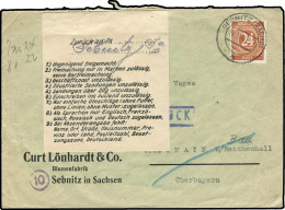 Gemeinschaftsausgaben, 1946, 925, Brief - Sonstige & Ohne Zuordnung